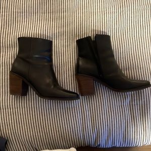 Lucky Brand black boots, size 8.5, great condition, gently worn